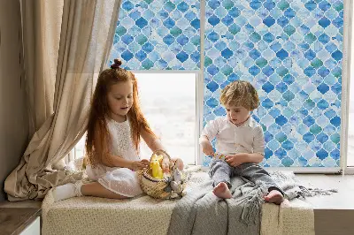 Fenster rollo Lampenmuster