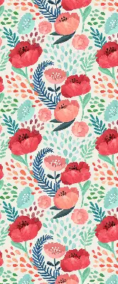 Rollo lichtundurchlässig Mohn