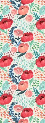 Rollo lichtundurchlässig Mohn