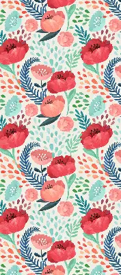 Rollo lichtundurchlässig Mohn