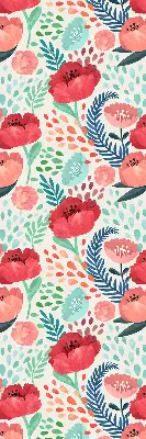 Rollo lichtundurchlässig Mohn