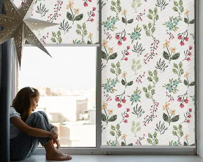 Fenster rollo Pflanzen