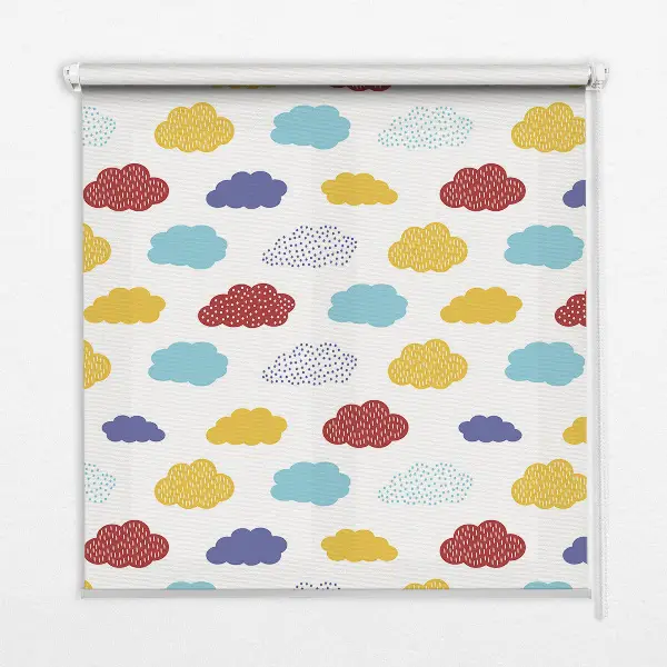 Verdunkelungsrollo Bunte Wolken