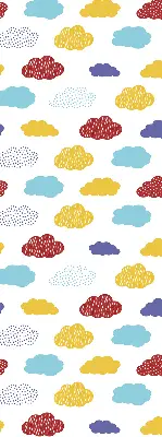 Verdunkelungsrollo Bunte Wolken