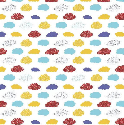 Verdunkelungsrollo Bunte Wolken