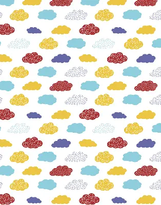 Verdunkelungsrollo Bunte Wolken