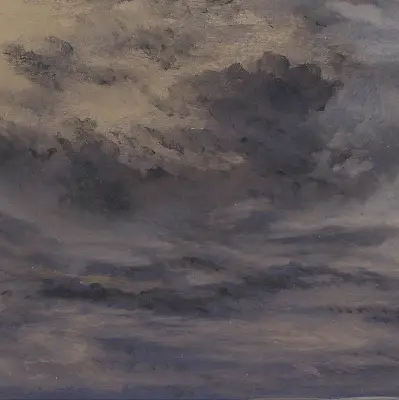 Verdunkelungsrollo Gemalter Himmel