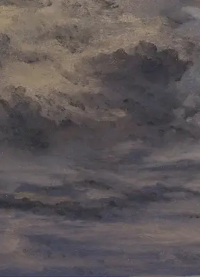 Verdunkelungsrollo Gemalter Himmel