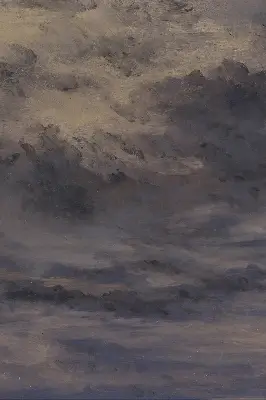 Verdunkelungsrollo Gemalter Himmel
