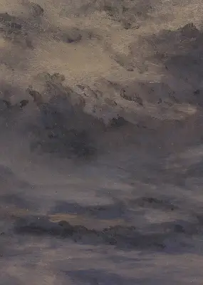 Verdunkelungsrollo Gemalter Himmel