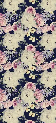 Rollo lichtundurchlässig Rosen