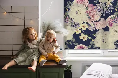 Rollo lichtundurchlässig Rosen