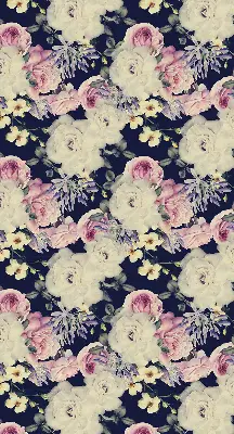 Rollo lichtundurchlässig Rosen