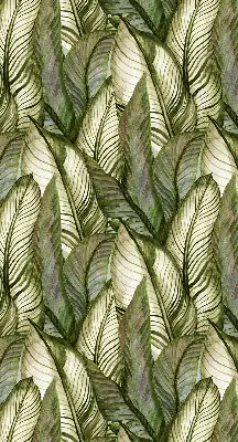 Fenster rollo Blätter