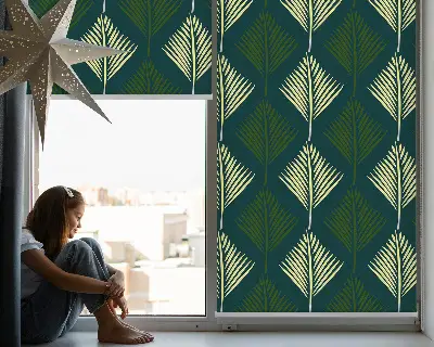 Fenster rollo Pflanzen