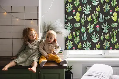 Rollo lichtundurchlässig Kakteen
