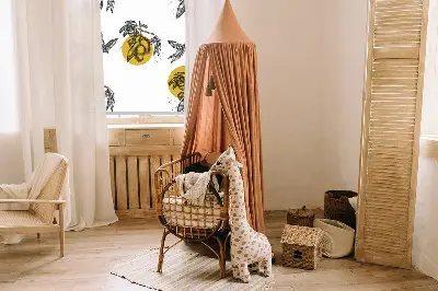 Fenster rollo Früchte und gelbe Kreise