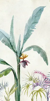 Verdunkelungsrollo Exotische Natur