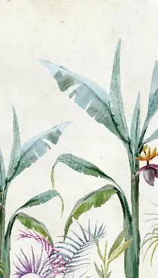 Verdunkelungsrollo Exotische Natur