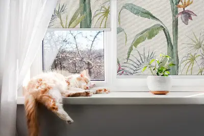 Verdunkelungsrollo Exotische Natur