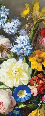 Verdunkelungsrollo Ein Blumenstrauß