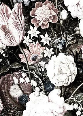 Fenster rollo Ein Blumenstrauß