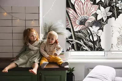 Fenster rollo Ein Blumenstrauß