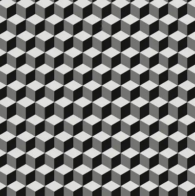 Fenster rollo 3D-Würfel