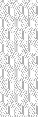 Rollo lichtundurchlässig 3D-Würfel