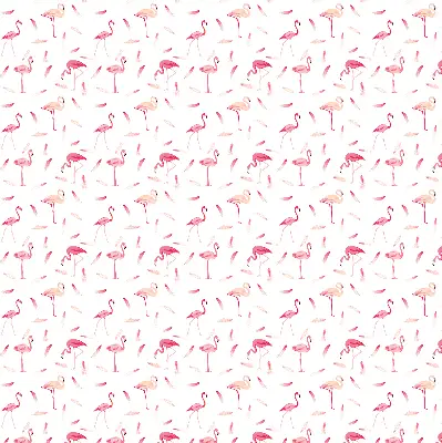 Verdunkelungsrollo Flamingos und ihre Federn
