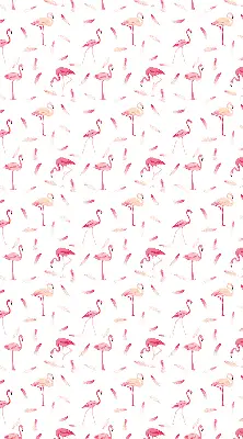 Verdunkelungsrollo Flamingos und ihre Federn