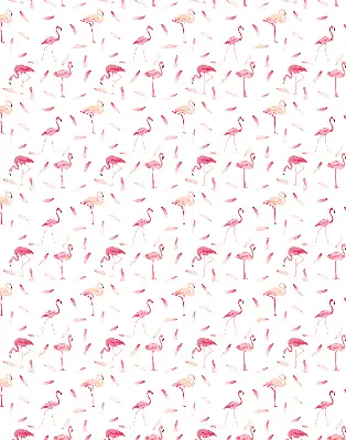Verdunkelungsrollo Flamingos und ihre Federn