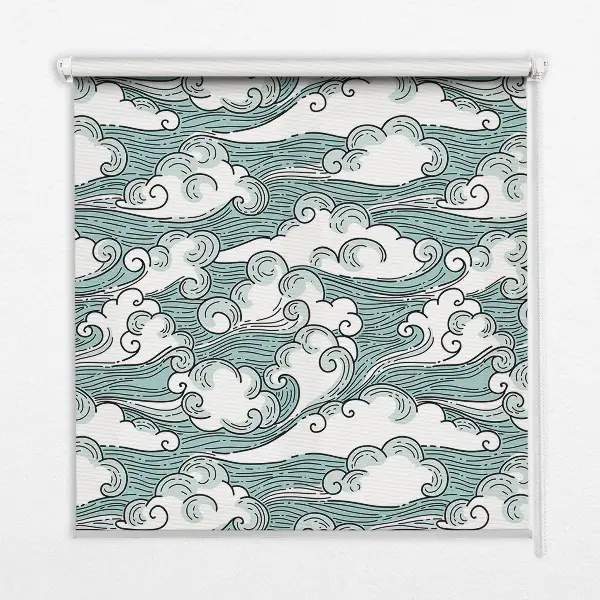 Verdunkelungsrollo Wolken und Wind