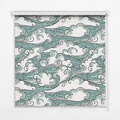 Verdunkelungsrollo Wolken und Wind