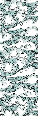 Verdunkelungsrollo Wolken und Wind