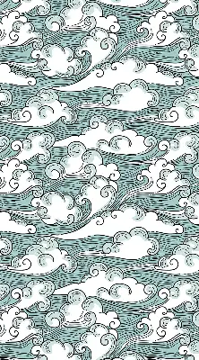 Verdunkelungsrollo Wolken und Wind