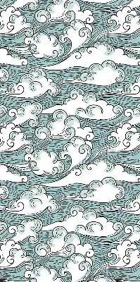 Verdunkelungsrollo Wolken und Wind