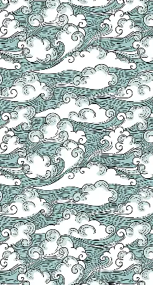 Verdunkelungsrollo Wolken und Wind