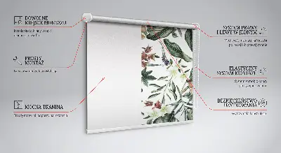 Fenster rollo Exotische Natur