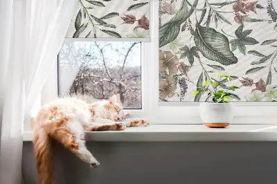Fenster rollo Exotische Natur