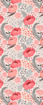 Fenster rollo Mohn