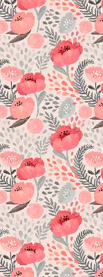 Fenster rollo Mohn