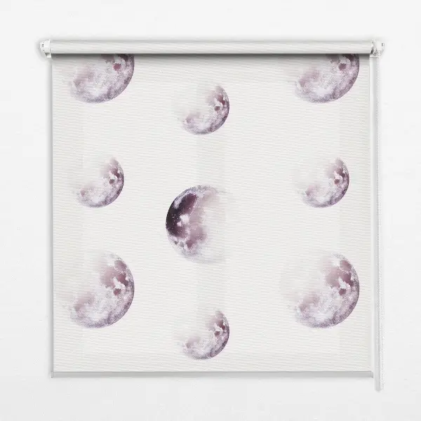 Fenster rollo Graue Planeten