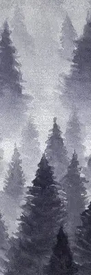 Verdunkelungsrollo Nebelwald