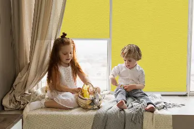 Fenster rollo Gelb