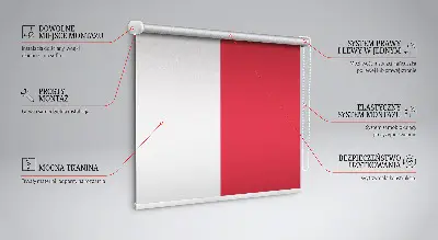 Fenster rollo Rot