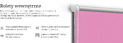 Fenster rollo Rosa