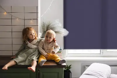 Rollo lichtundurchlässig Dunkelviolett