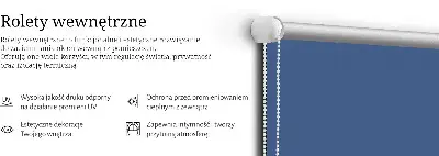 Verdunkelungsrollo Marine