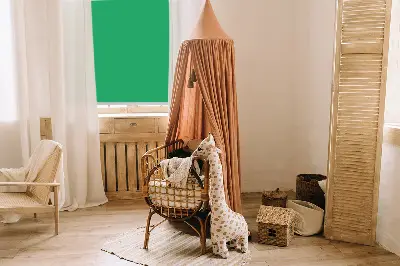 Rollo lichtundurchlässig Grün